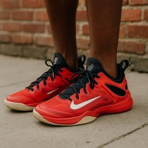 Nike Zoom HyperRev Basketball Sneakers Men's Size 14 Red